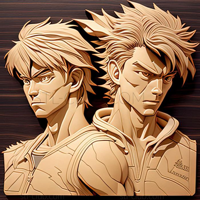 3D model Eyeshield 21 Riichiro Inagaki Yusuke Murata (STL)